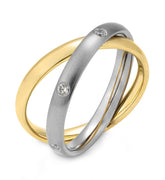 Breuning Trauringe Tenere mit Diamanten - 48/06752 & 48/06751